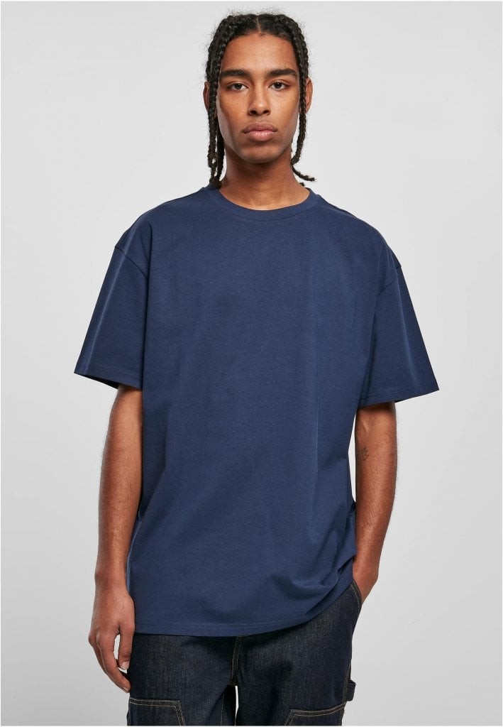 Heavy Oversized Tee (L darkblue)