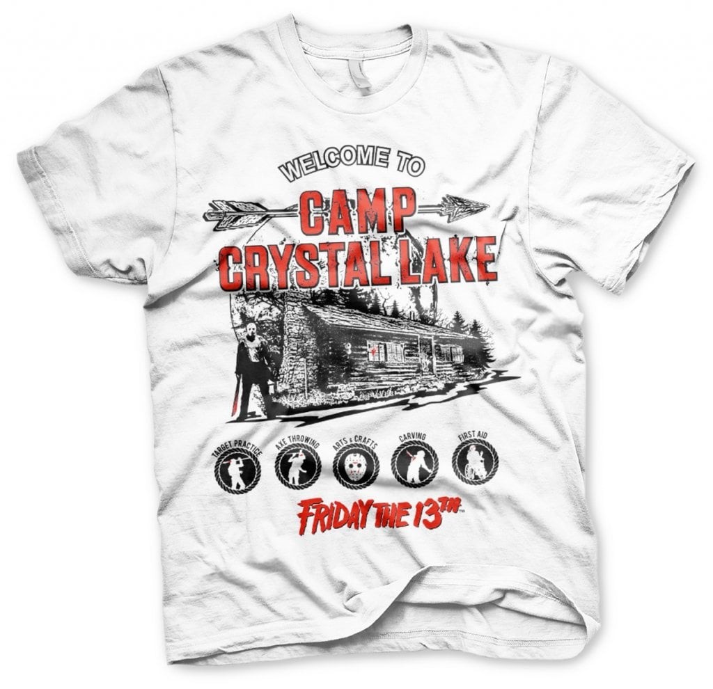 Camp Crystal Lake T-Shirt (S White)