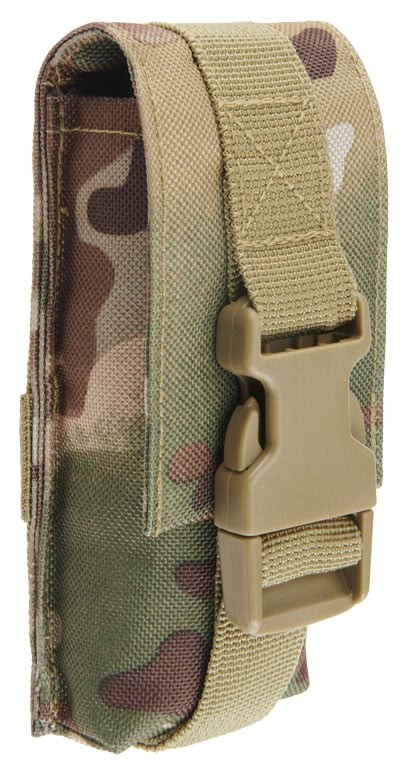 Multi pouch large MOLLE camo (woodland) (tactical camo)