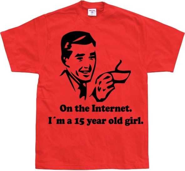 15 Year Old Girl On The Internet. (Red L)