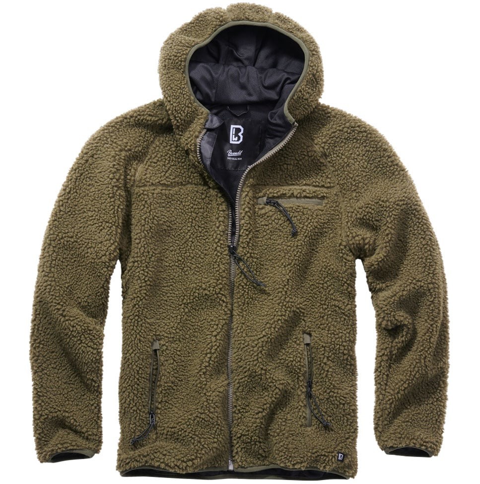 Teddyfleece Worker Jacka (S olive)