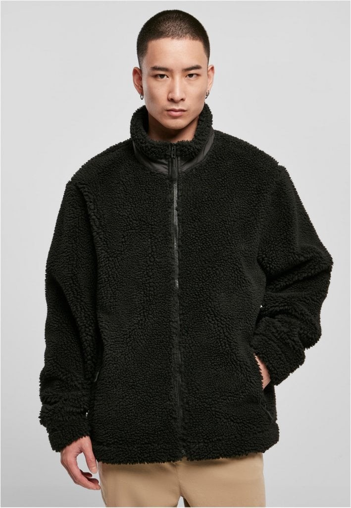 Basic Sherpa Jacket (black M)