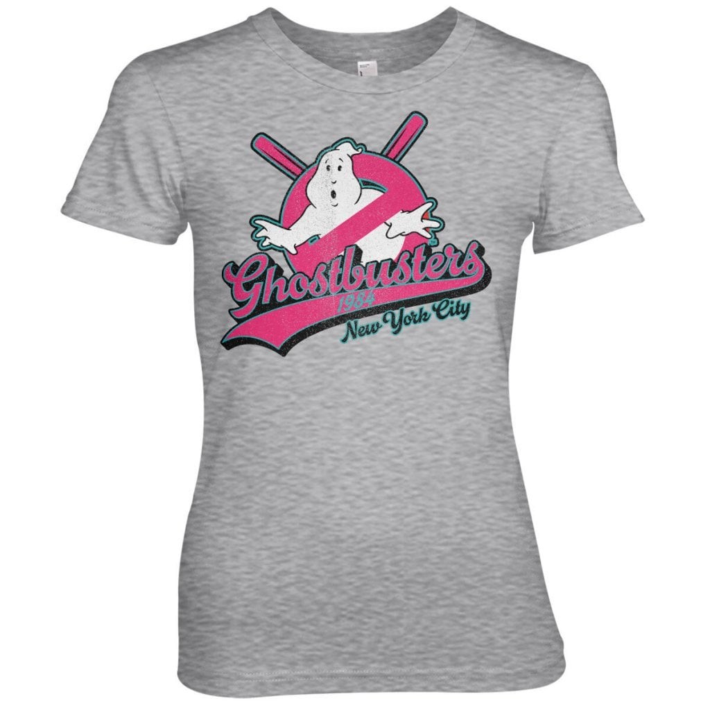 Ghostbusters - New York City Girly Tee (HeatherGrey L)