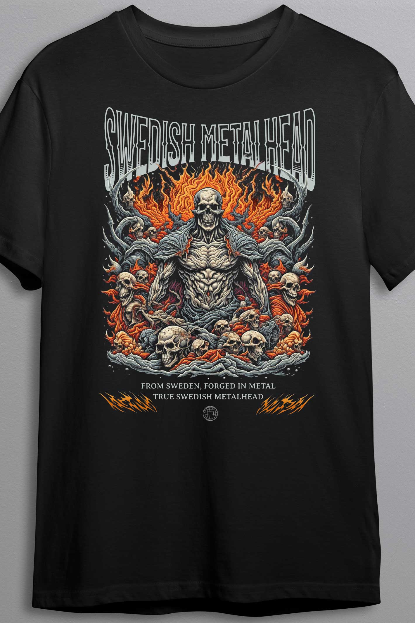 Swedish Metalhead - T-shirt (Dam L)
