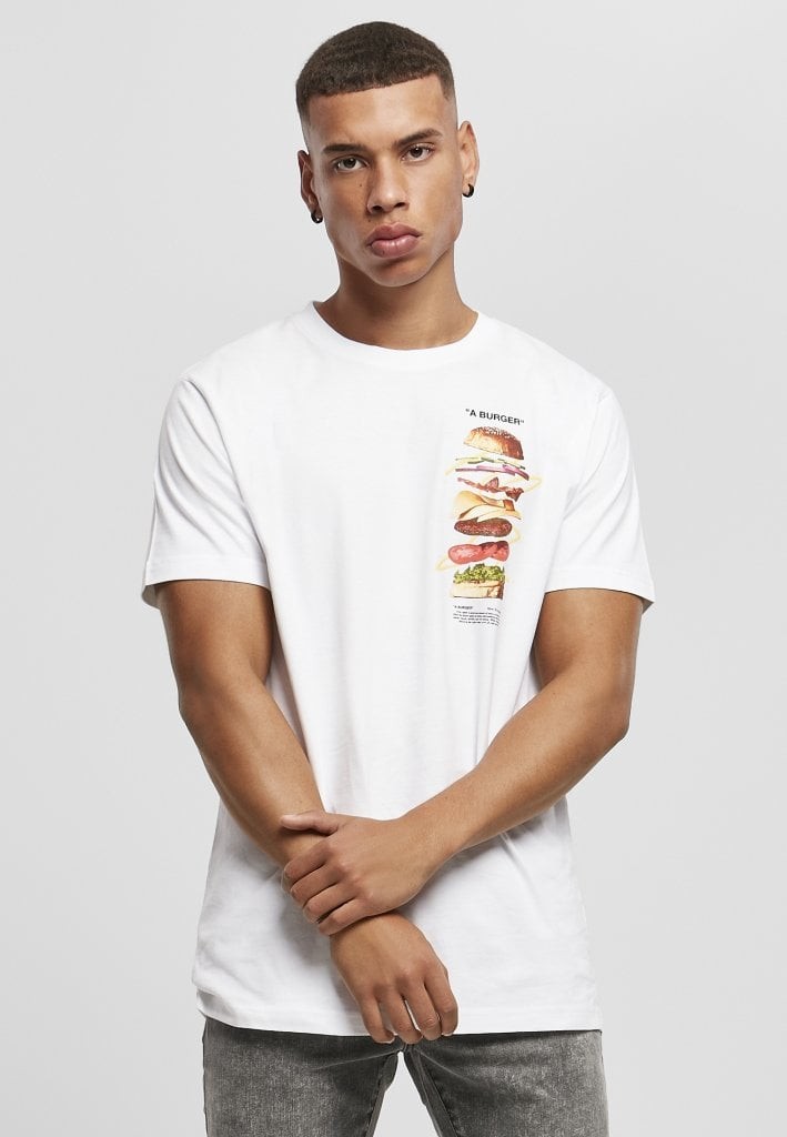 A Burger T-shirt (S white)