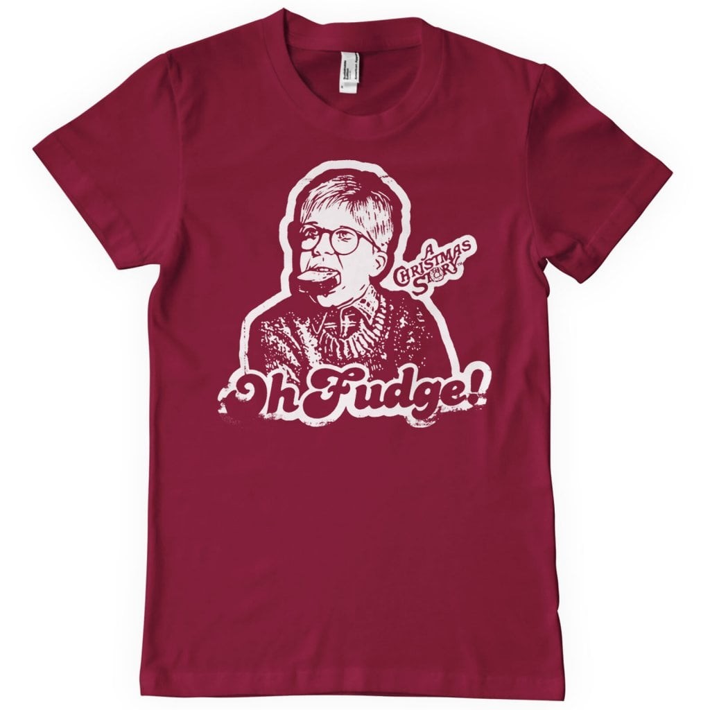 A Christmas Story - Oh Fudge T-Shirt (S TangoRed)