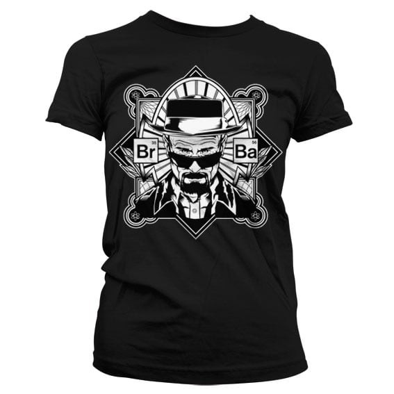 Br-Ba Heisenberg Girly T-Shirt (Black M)