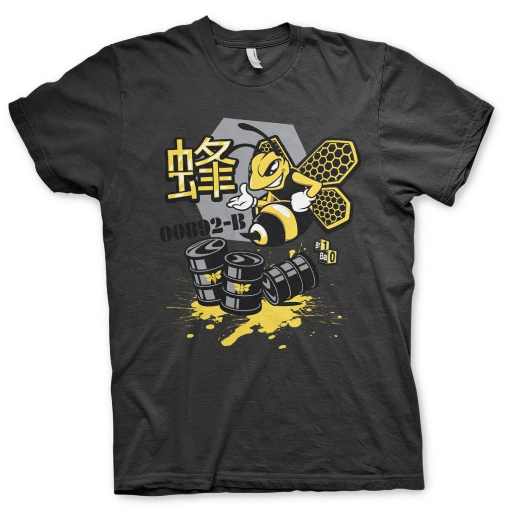 Breaking Bad Meth Bee 00892-B T-Shirt (Black L)