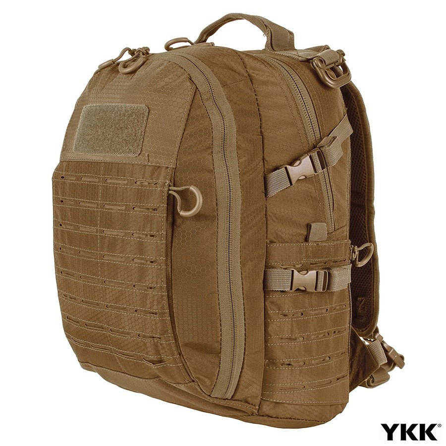 Ryggsäck i nylon - Hexagon (Coyote)