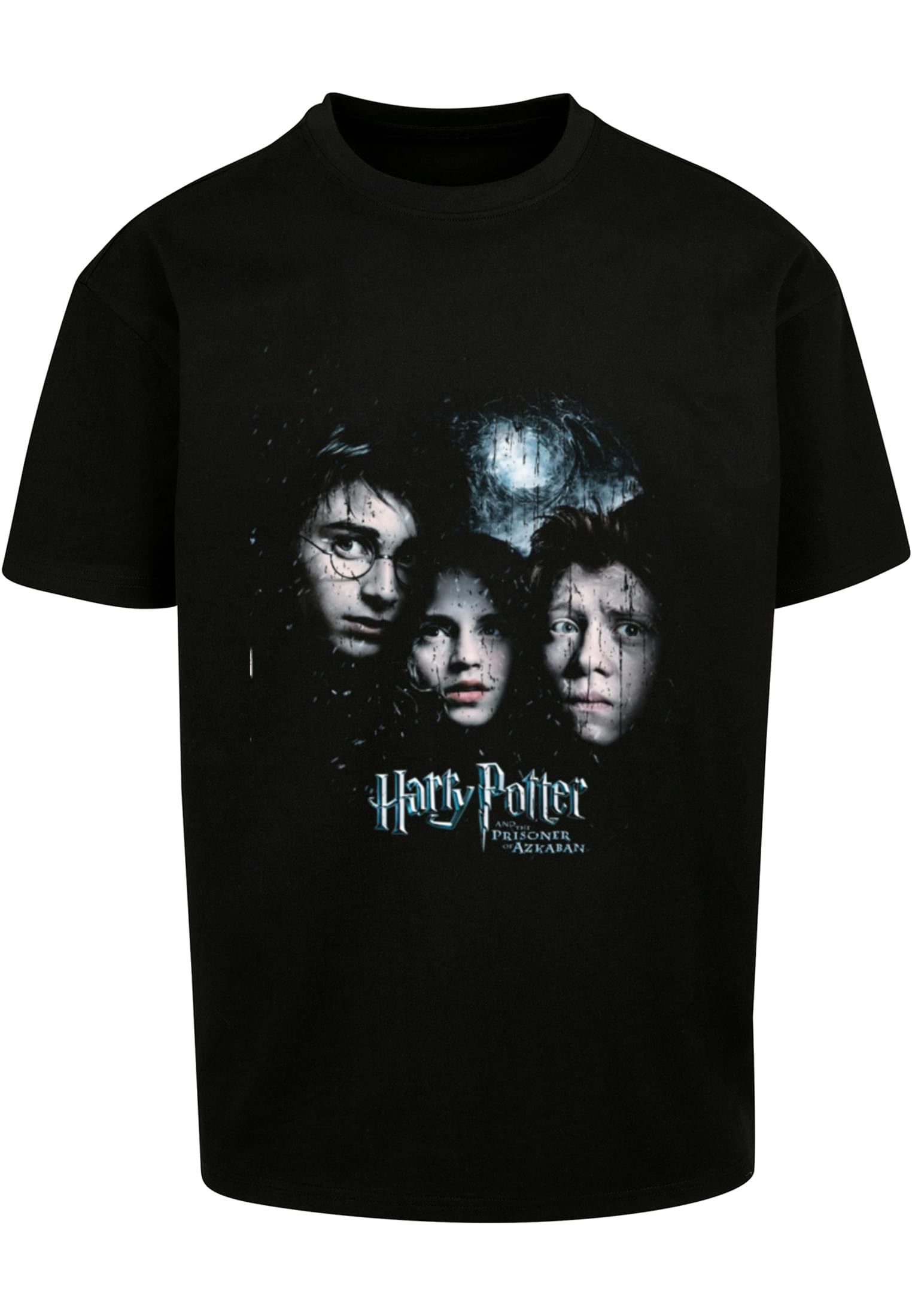 Harry Potter ansikten T-shirt – svart (L svart)