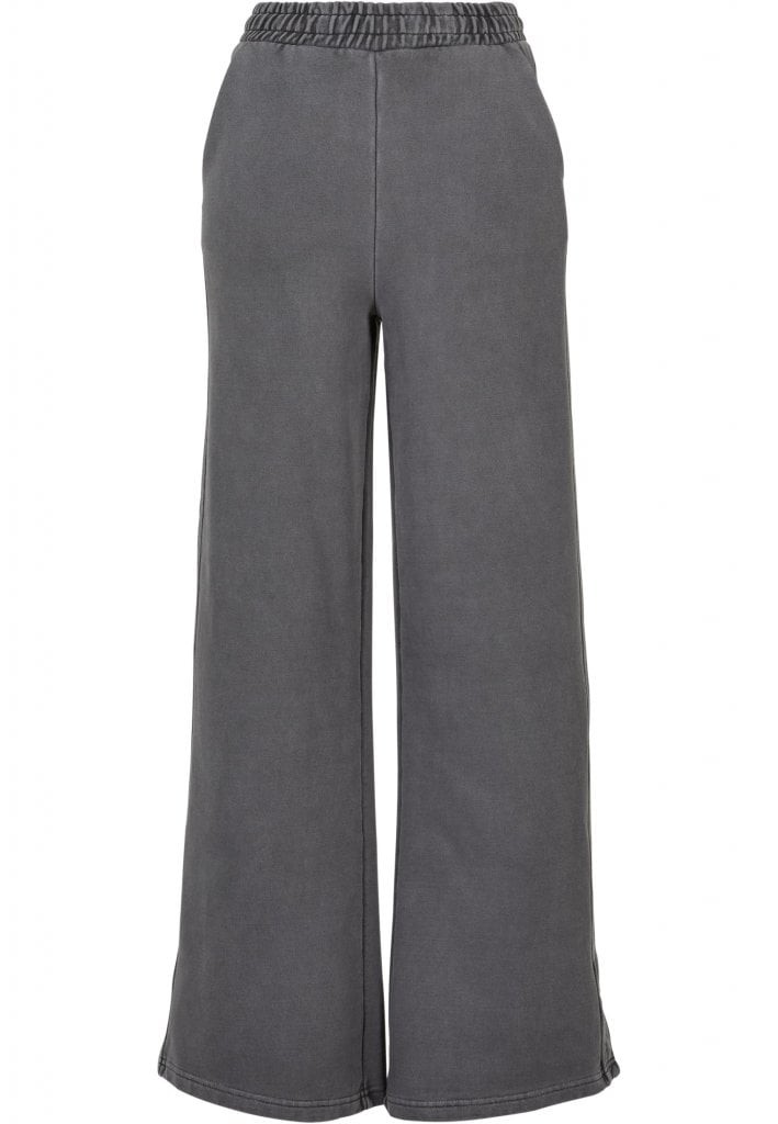 adies Heavy Terry Garment Dye Slit Pants (5XL darkshadow)