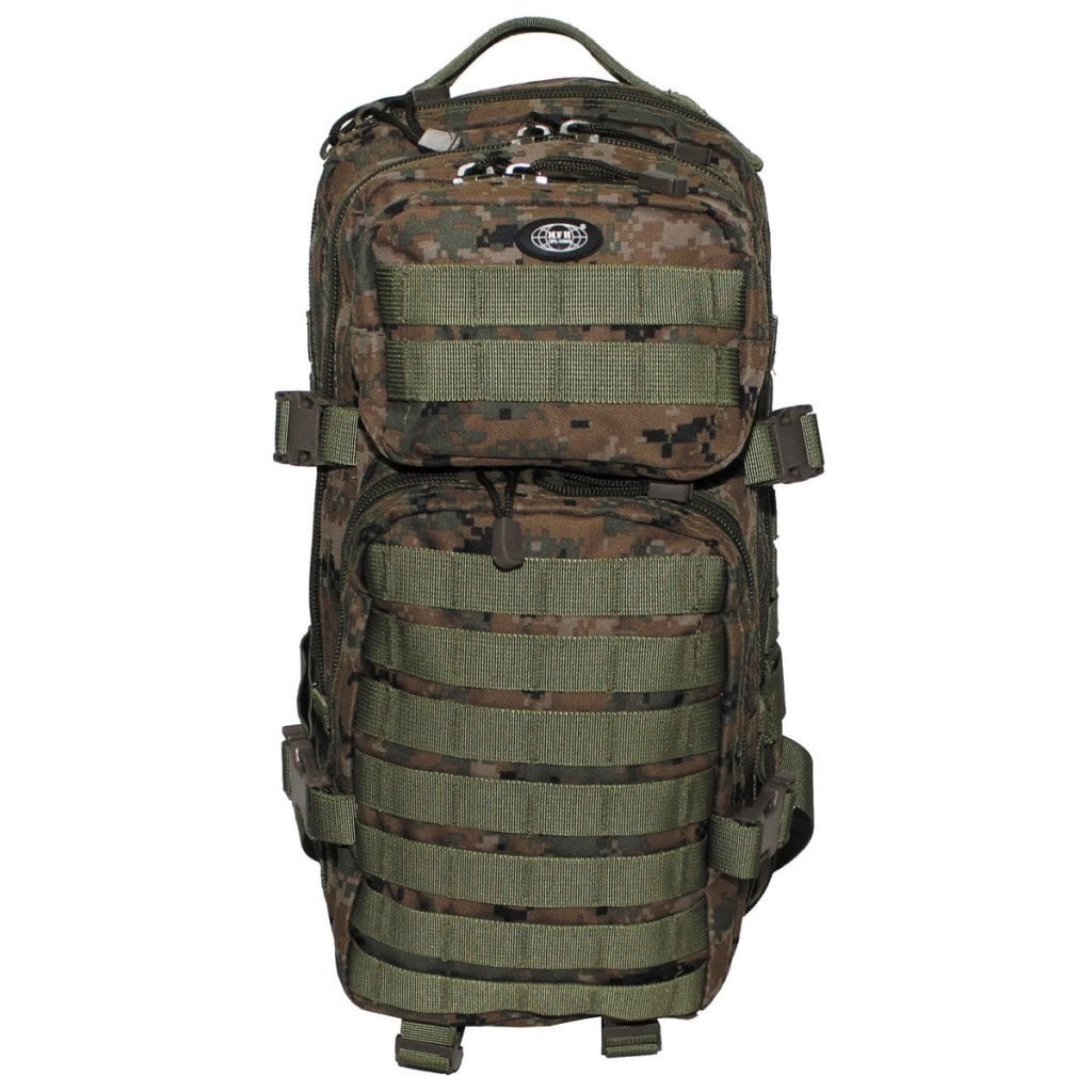 US assault ryggsäck 30 liter camo (digital woodland)