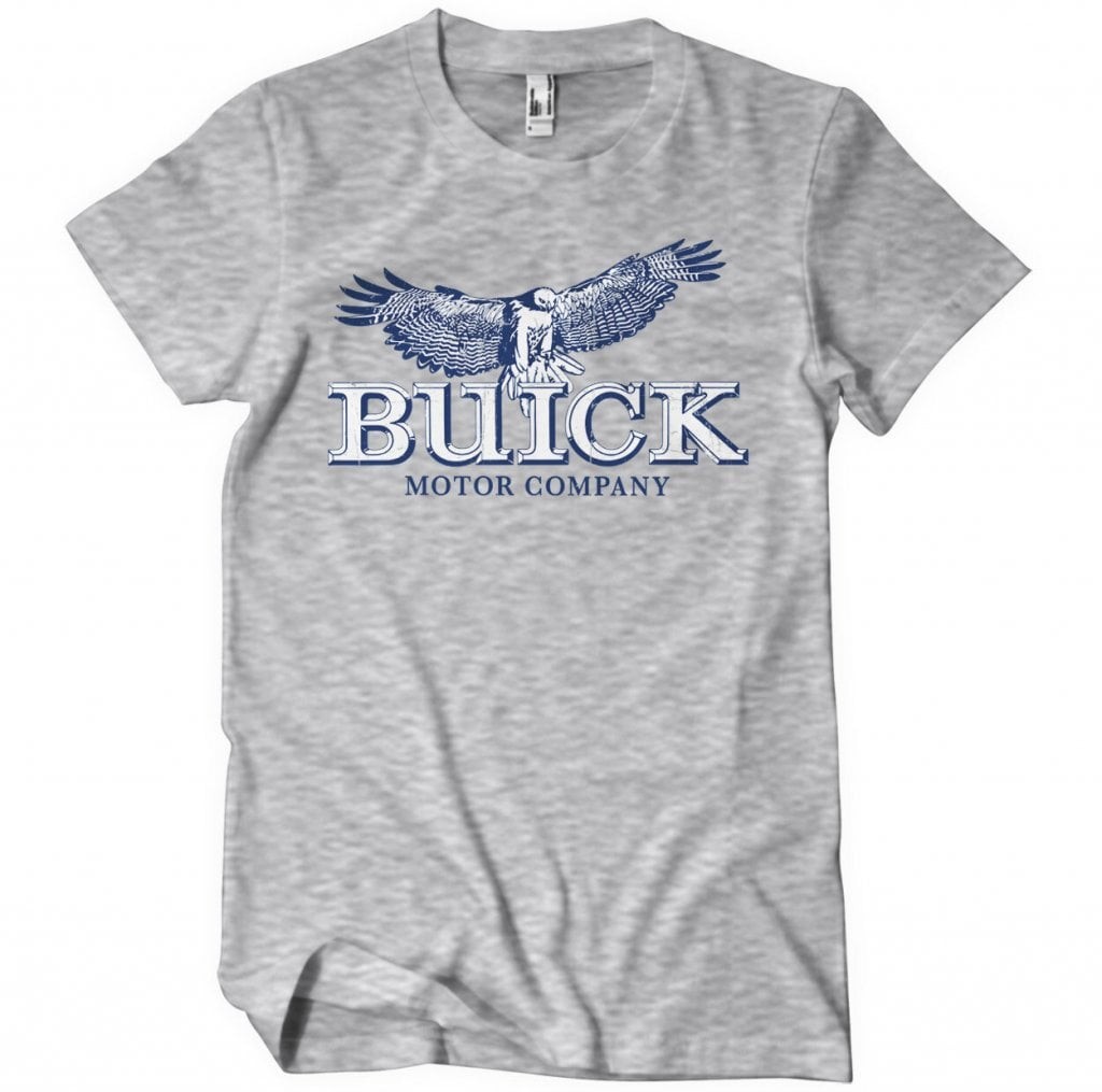 Buick Hawk Logo T-Shirt (HeatherGrey L)
