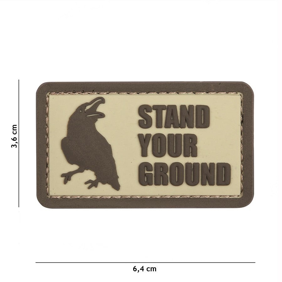 Stand your grand - Coyote - PVC patch