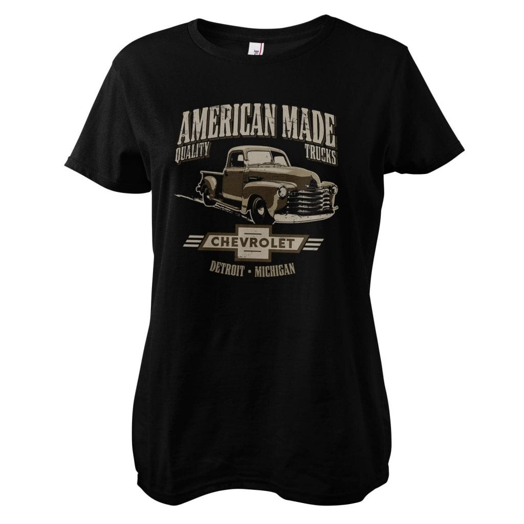 American Made Quality Trucks Girly Tee (Black L)