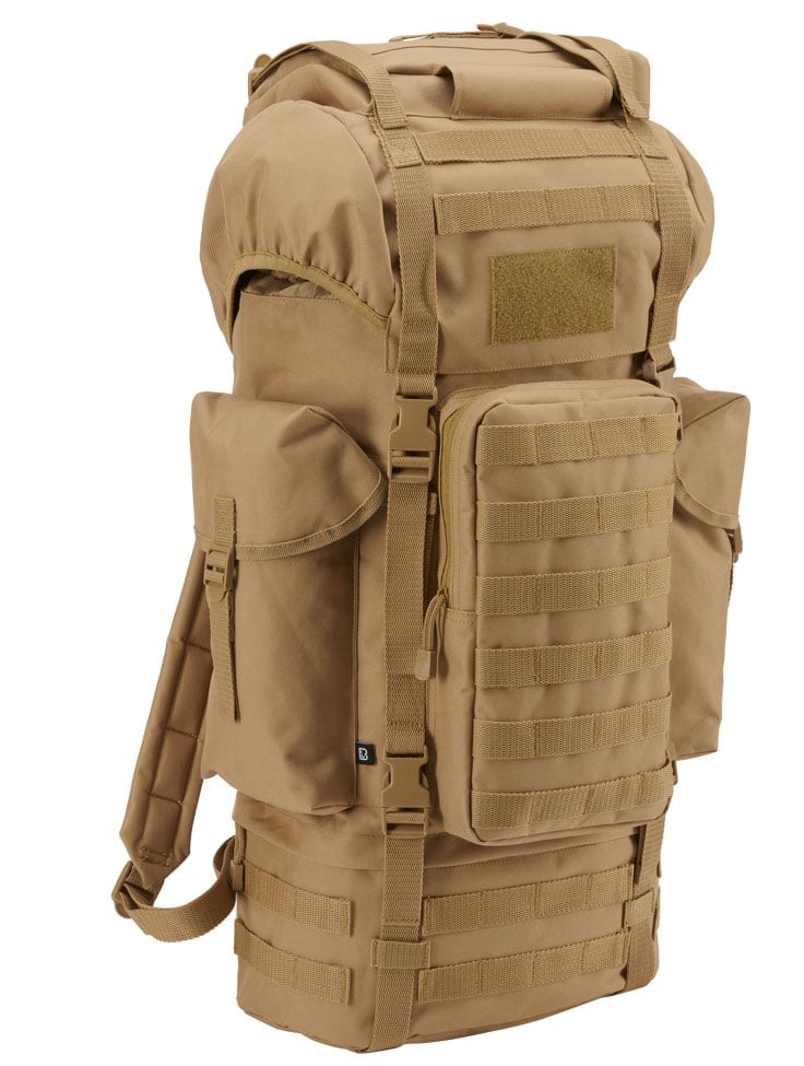 Vandringsryggsäck med MOLLE (camel)