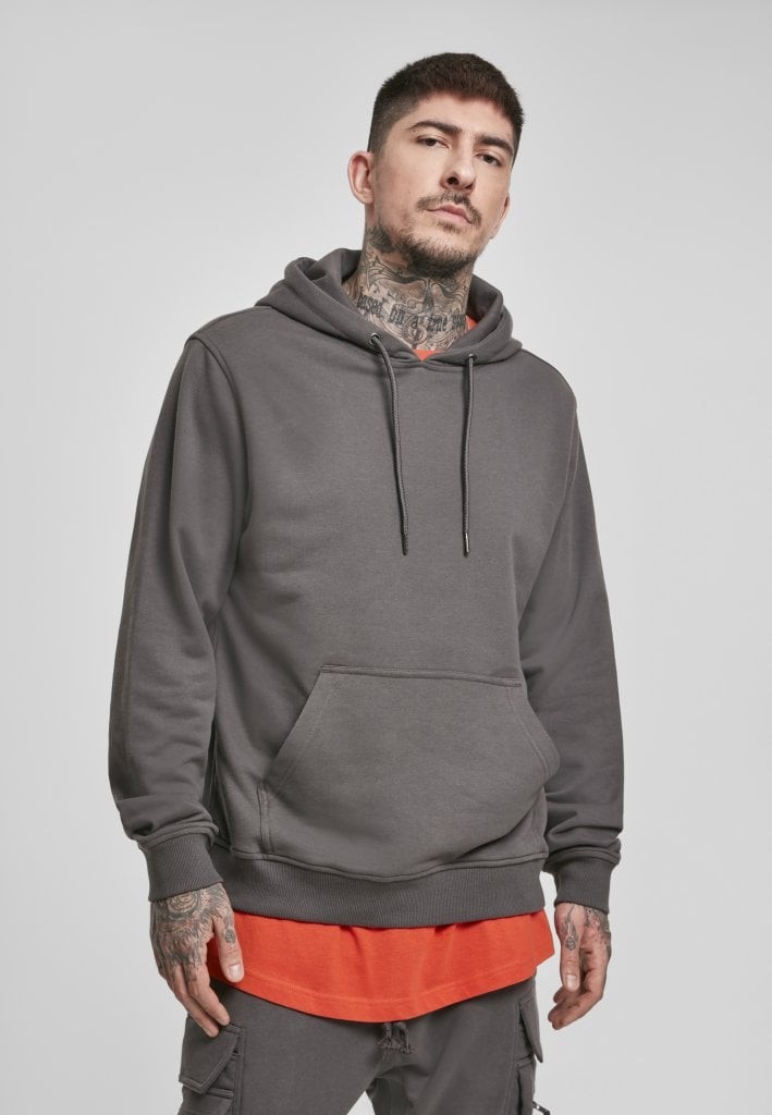 Basic terry hoodie (L darkshadow)