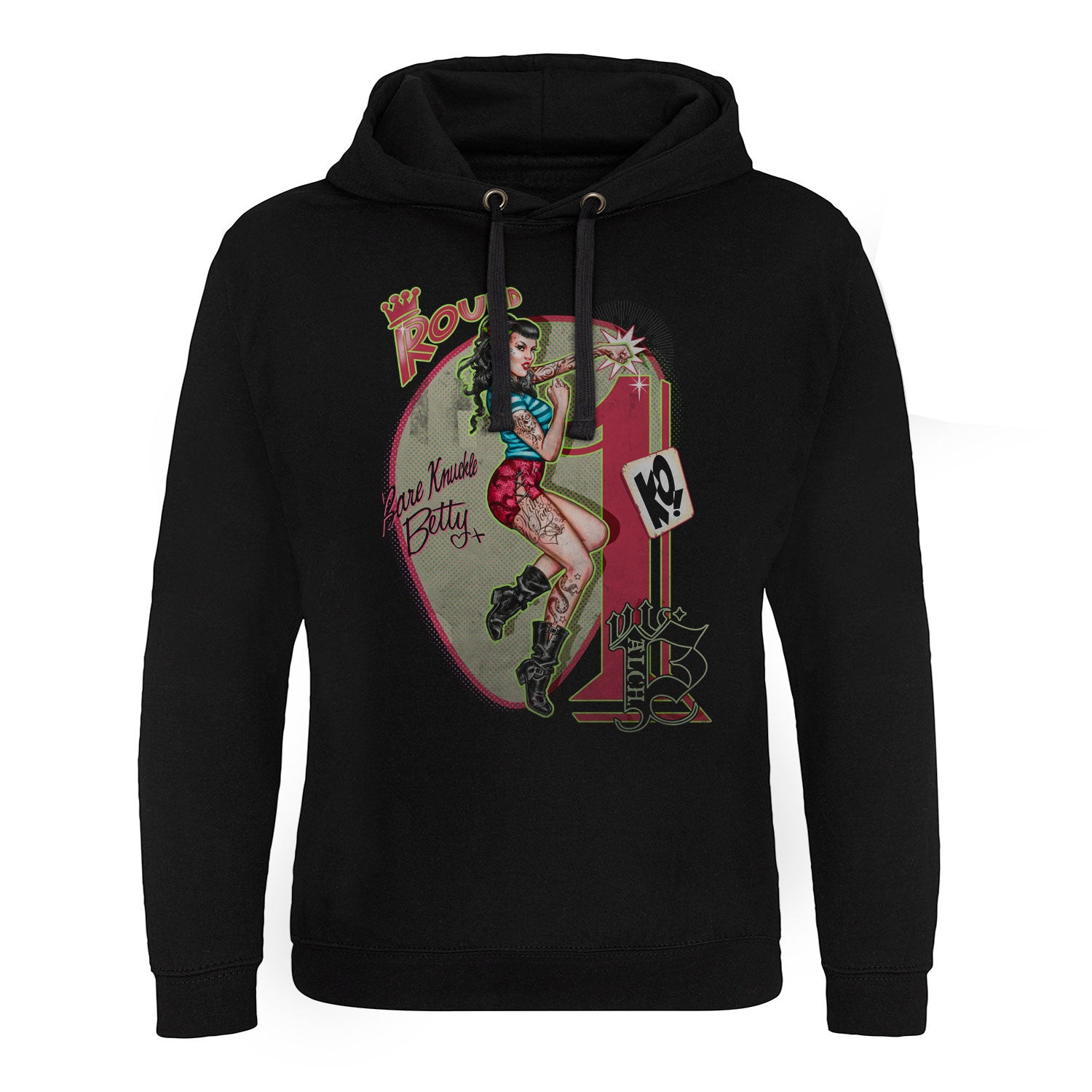 Alchemy - Bare Knuckle Betty Epic Hoodie (L Black)