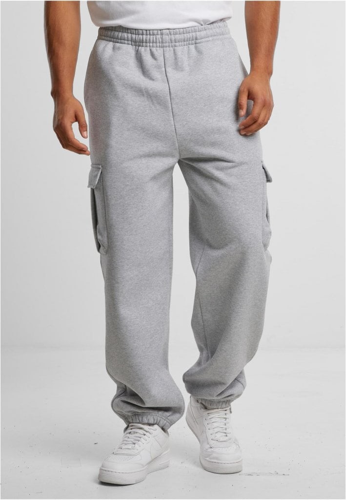 90 tals cargo mjukisbyxor herr (L heathergrey)