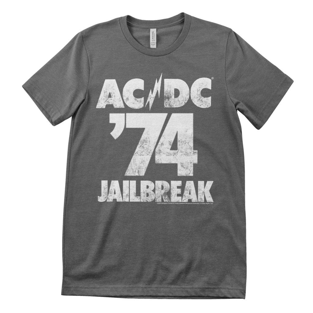 AC/DC 74 Jailbreak T-Shirt (DarkGrey L)