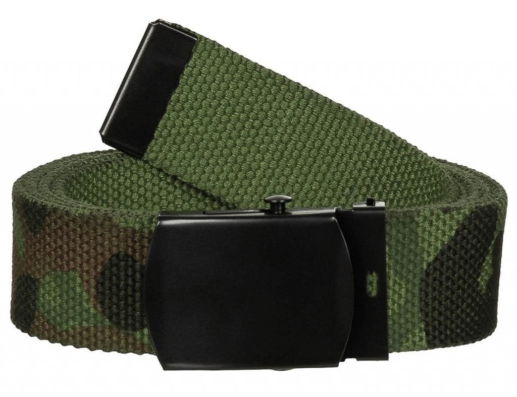 Canvasbälte camo (BW camo)