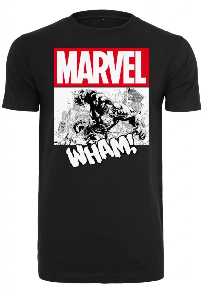 Avengers Smashing Hulk Tee (black XS)