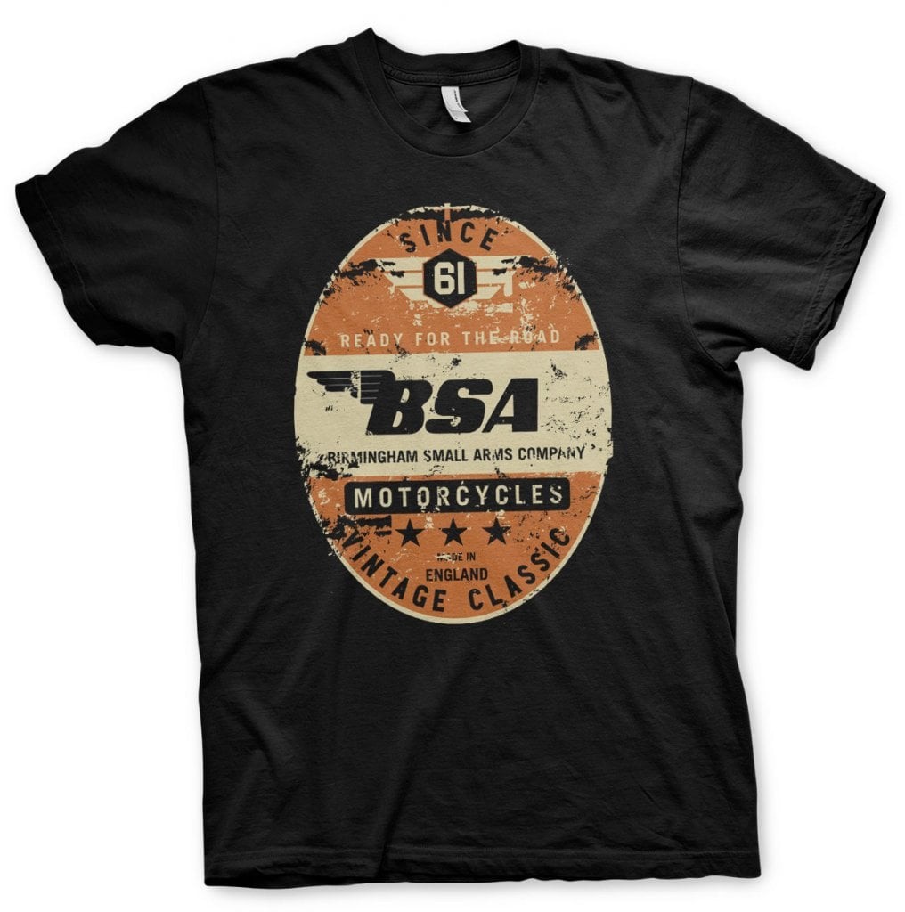 B.S.A. - Birmingham S Arms Co. T-Shirt (Black L)