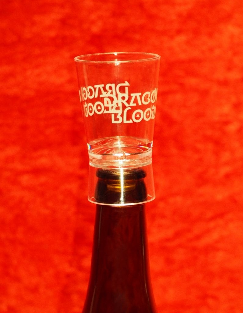 Dragon Blood shotglas på flaska (1 styck) (1 styck)