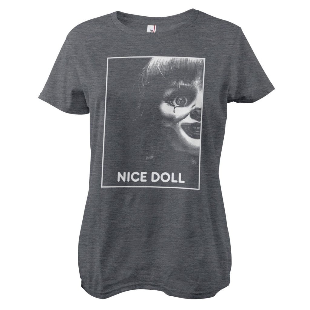 Nice Doll Girly Tee (DarkHeather L)