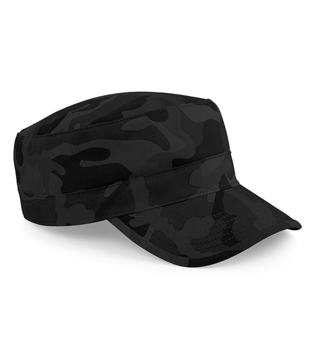 Armykeps kamouflage (Midnight camo/svart)