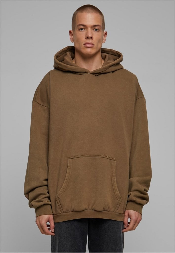 Acid Washed Hoody (L summerolive)