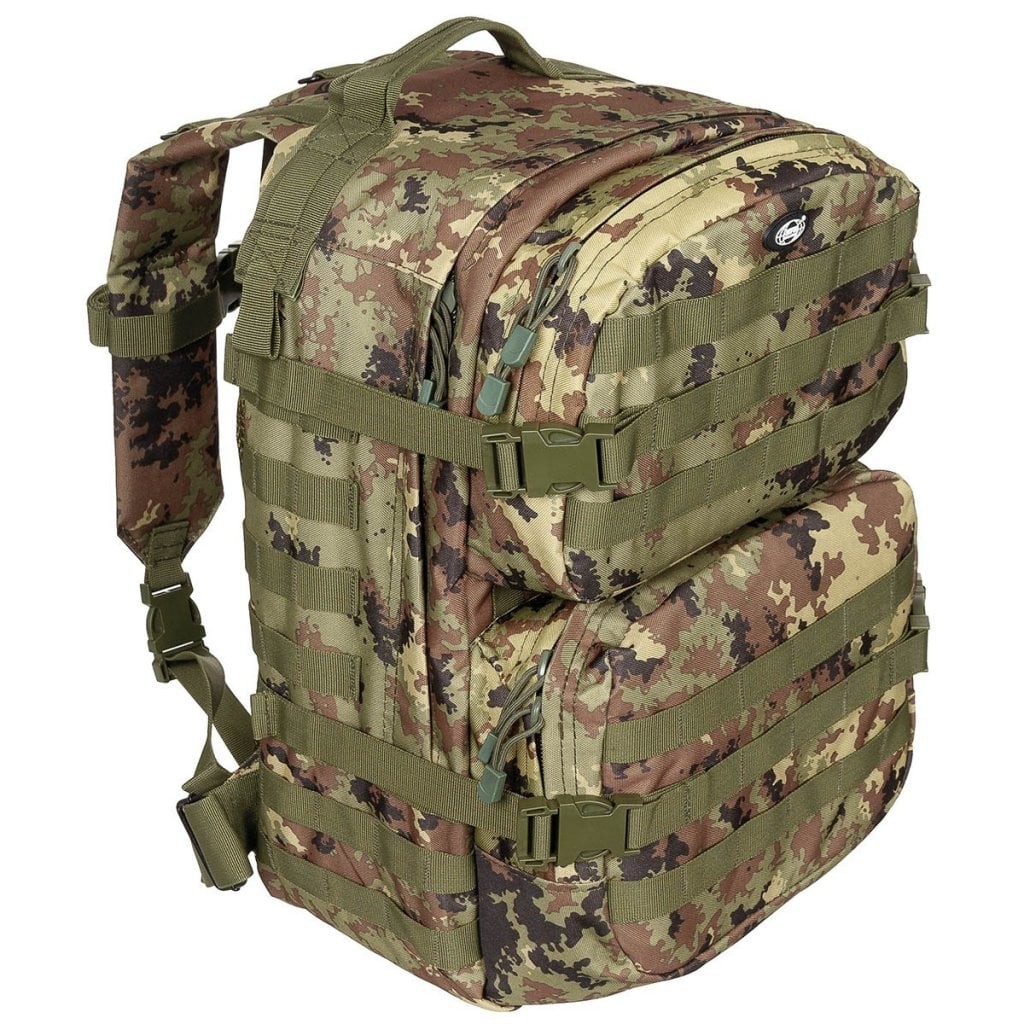 Camo US Assault II ryggsäck (Vegetato)