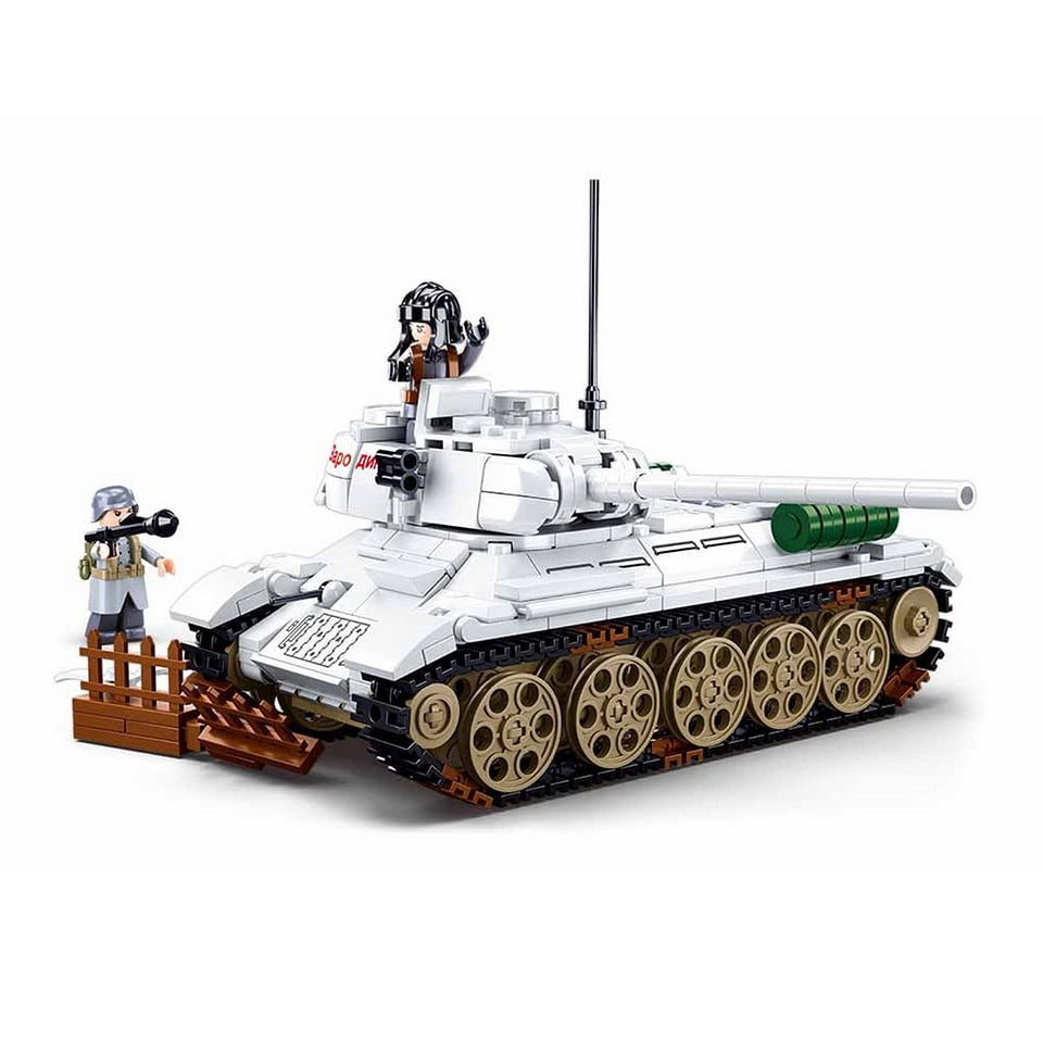 (Battle of Budapest)-tank (white) - Sluban - M38-B0978