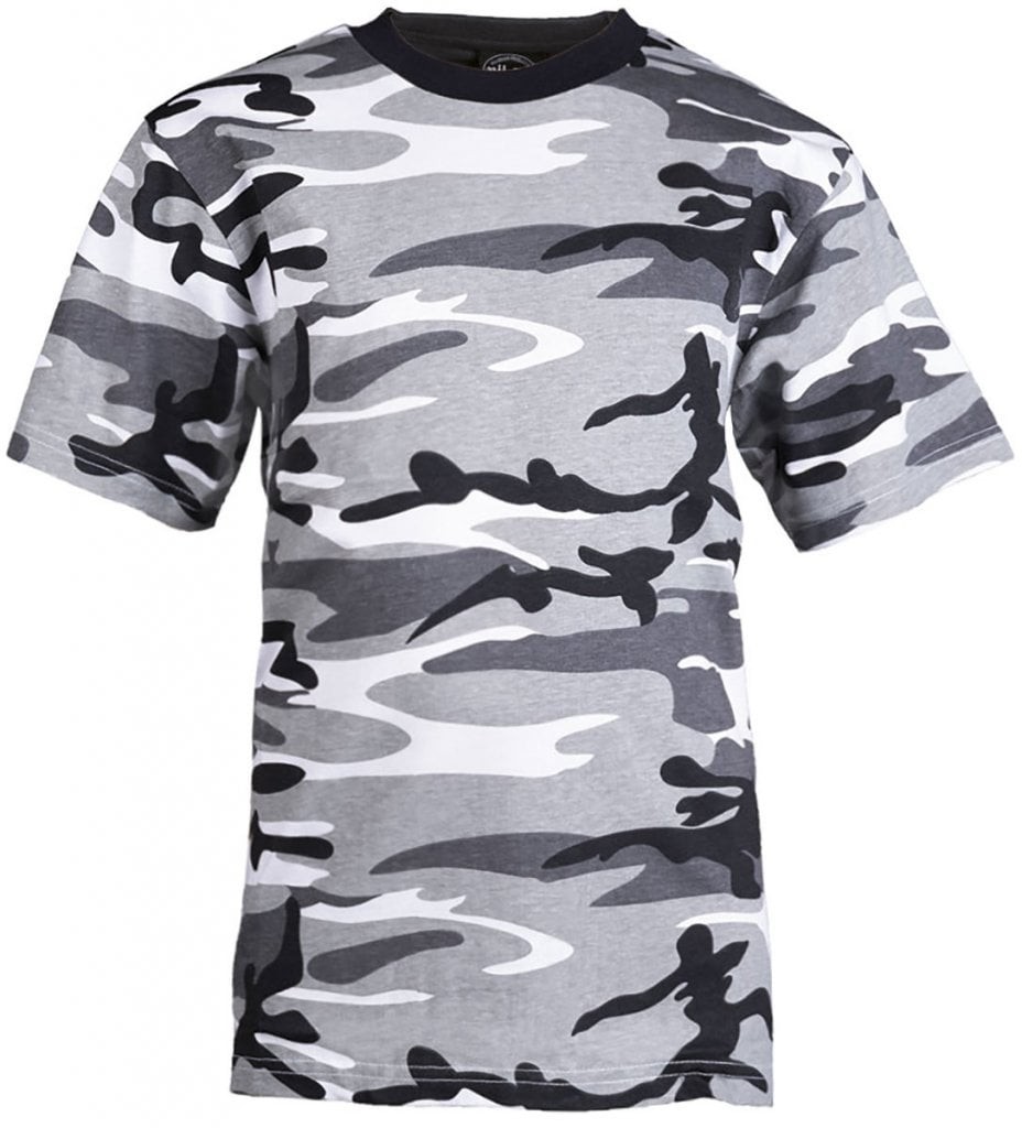 Camo T-shirt barn urban camo (L)