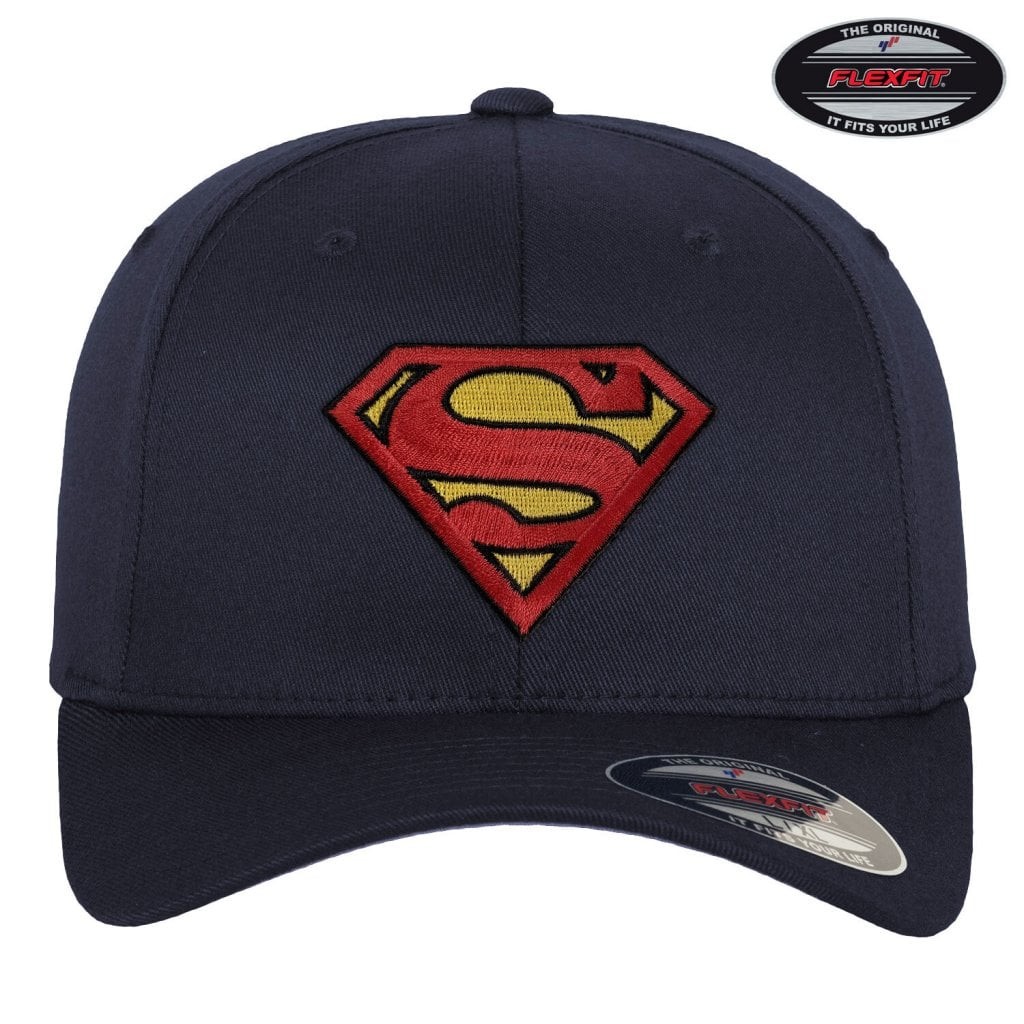 Superman Flexfit Cap (Navy L/XL)