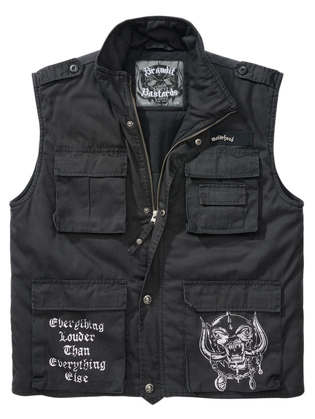Motörhead Ranger Väst (black XL)