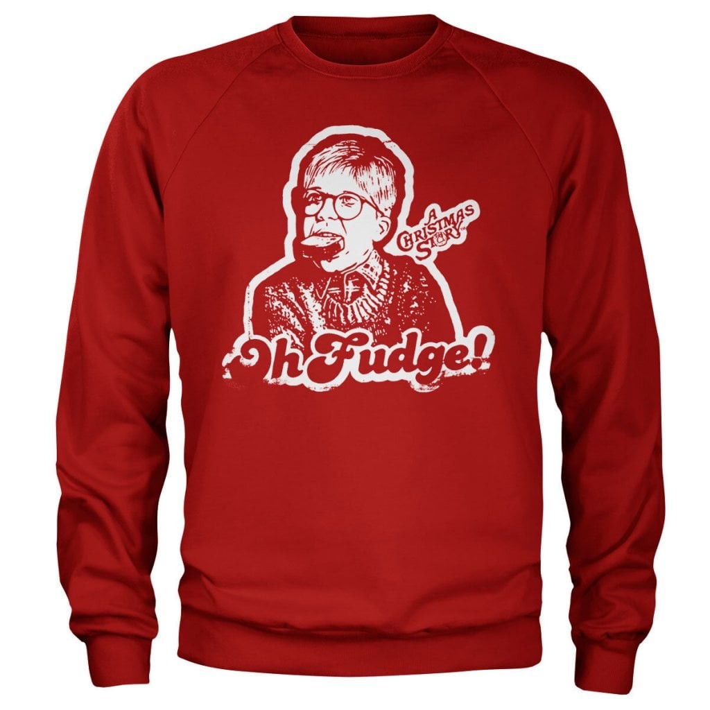 A Christmas Story - Oh Fudge Sweatshirt (Black L)