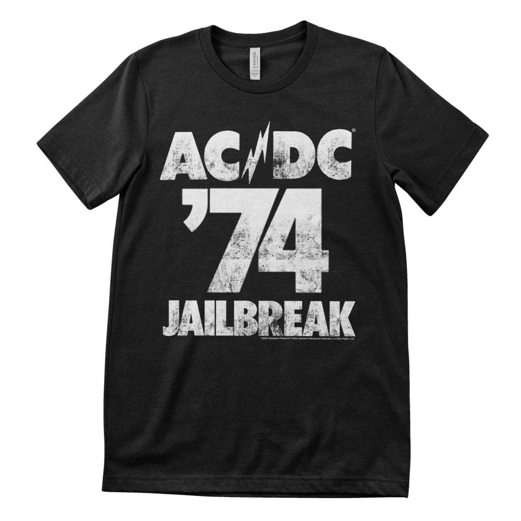 AC/DC 74 Jailbreak T-Shirt (L Black)