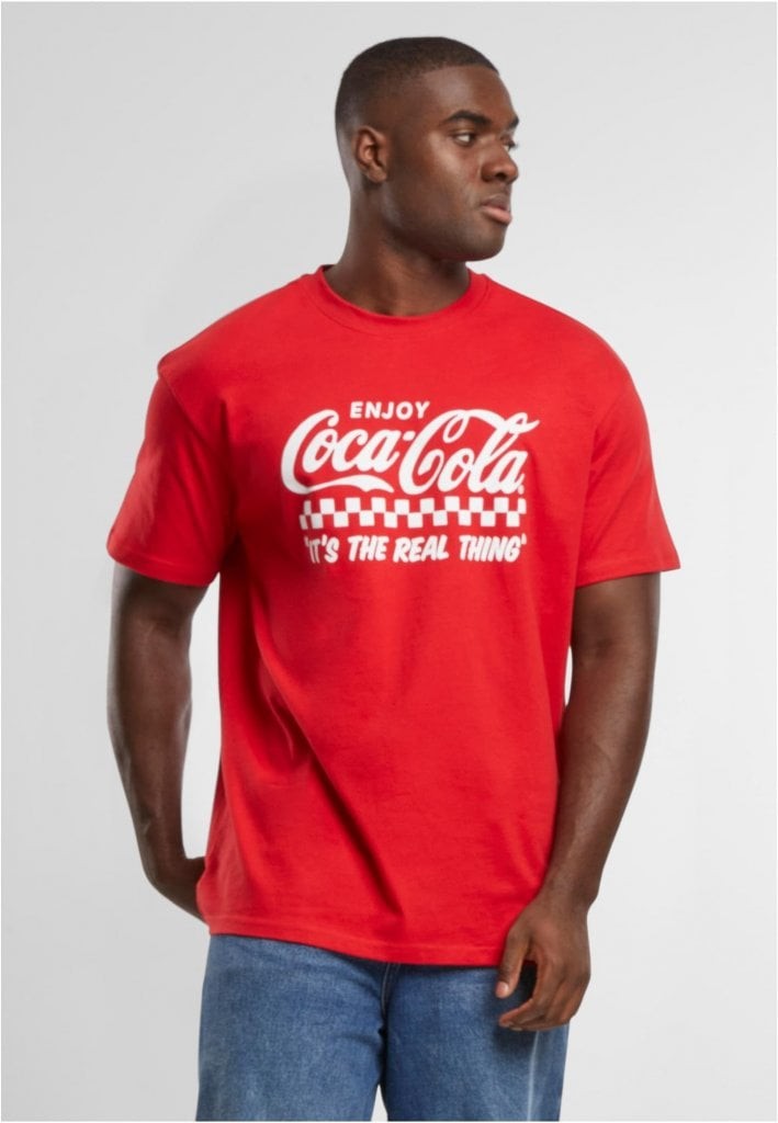 Coca-Cola Enjoy Coke oversized T-shirt herr (M cityred)