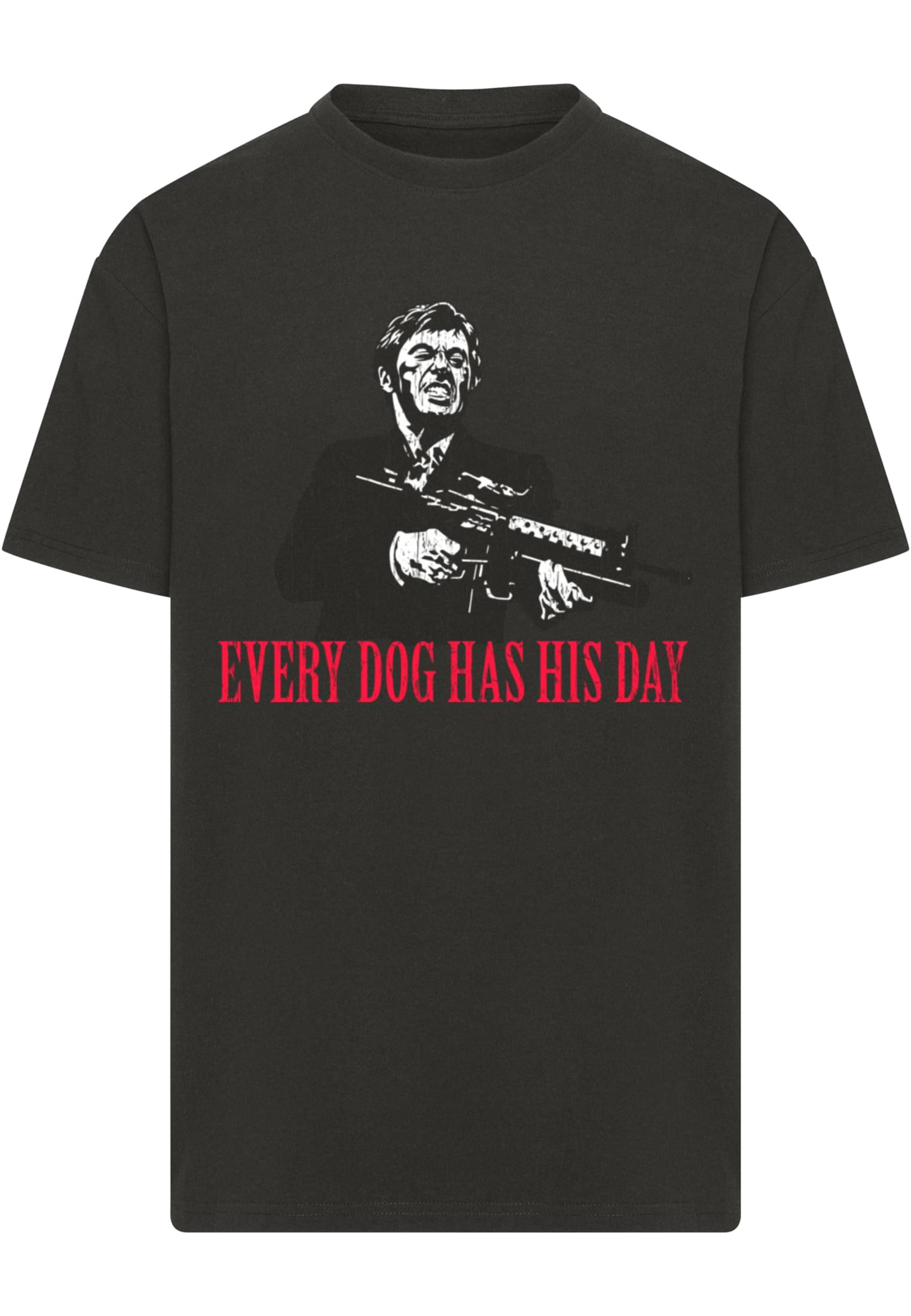Scarface Every Dog oversized T-shirt herr (L svart)