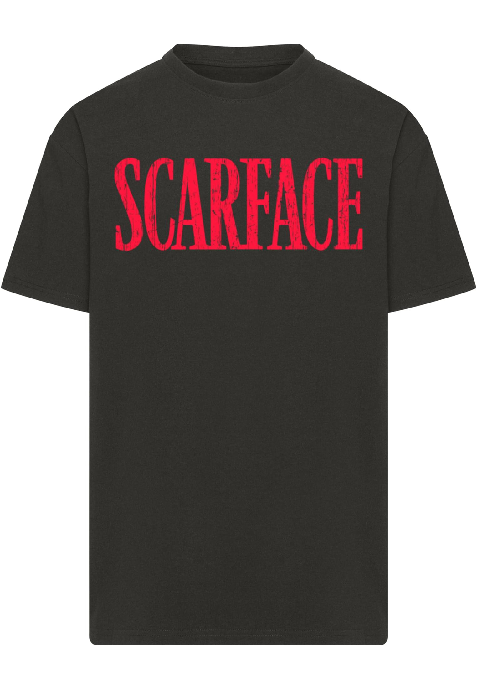Scarface Logo oversized T-shirt herr (L svart)