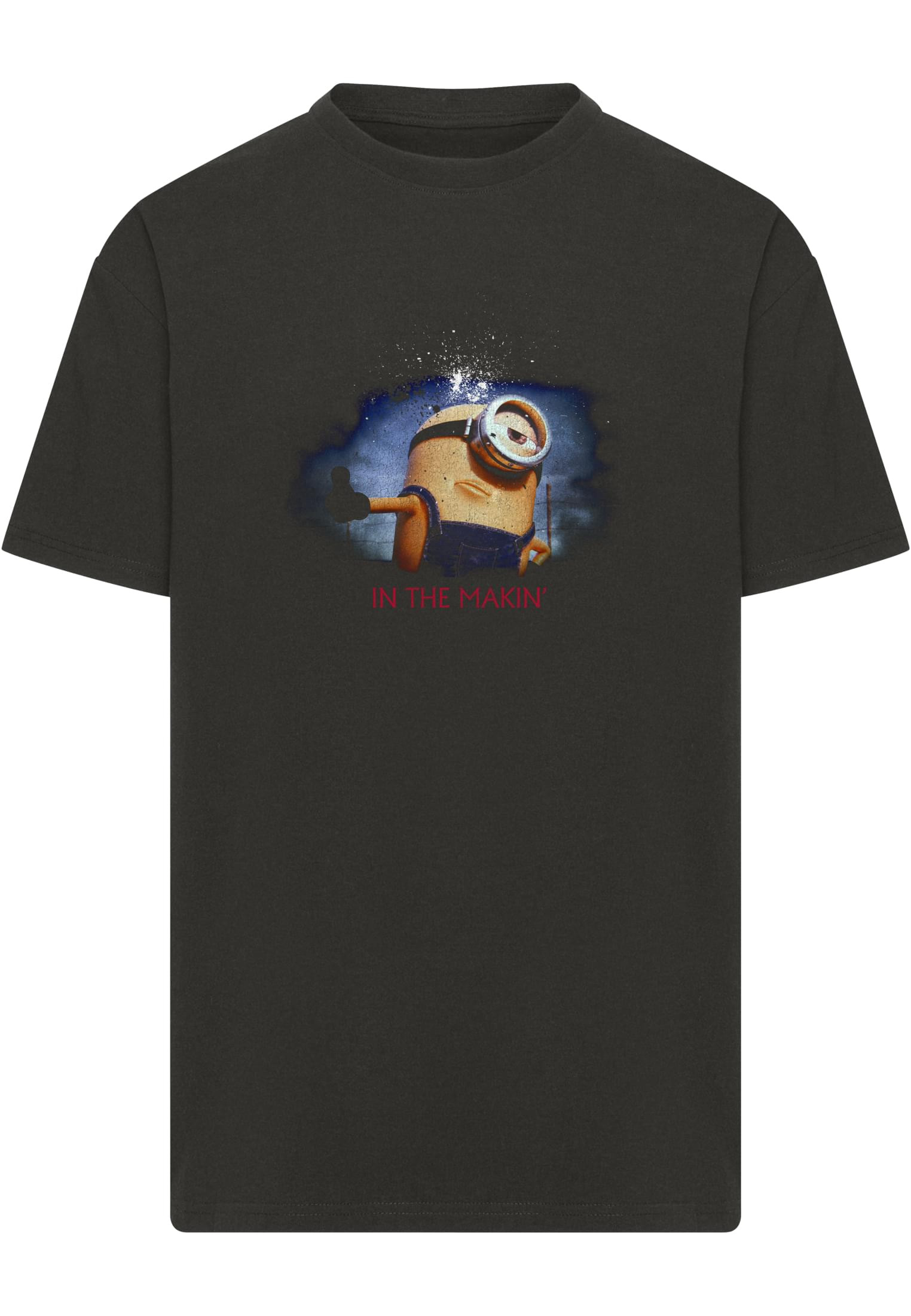 Minions In the Makin oversized T-shirt herr (L svart)