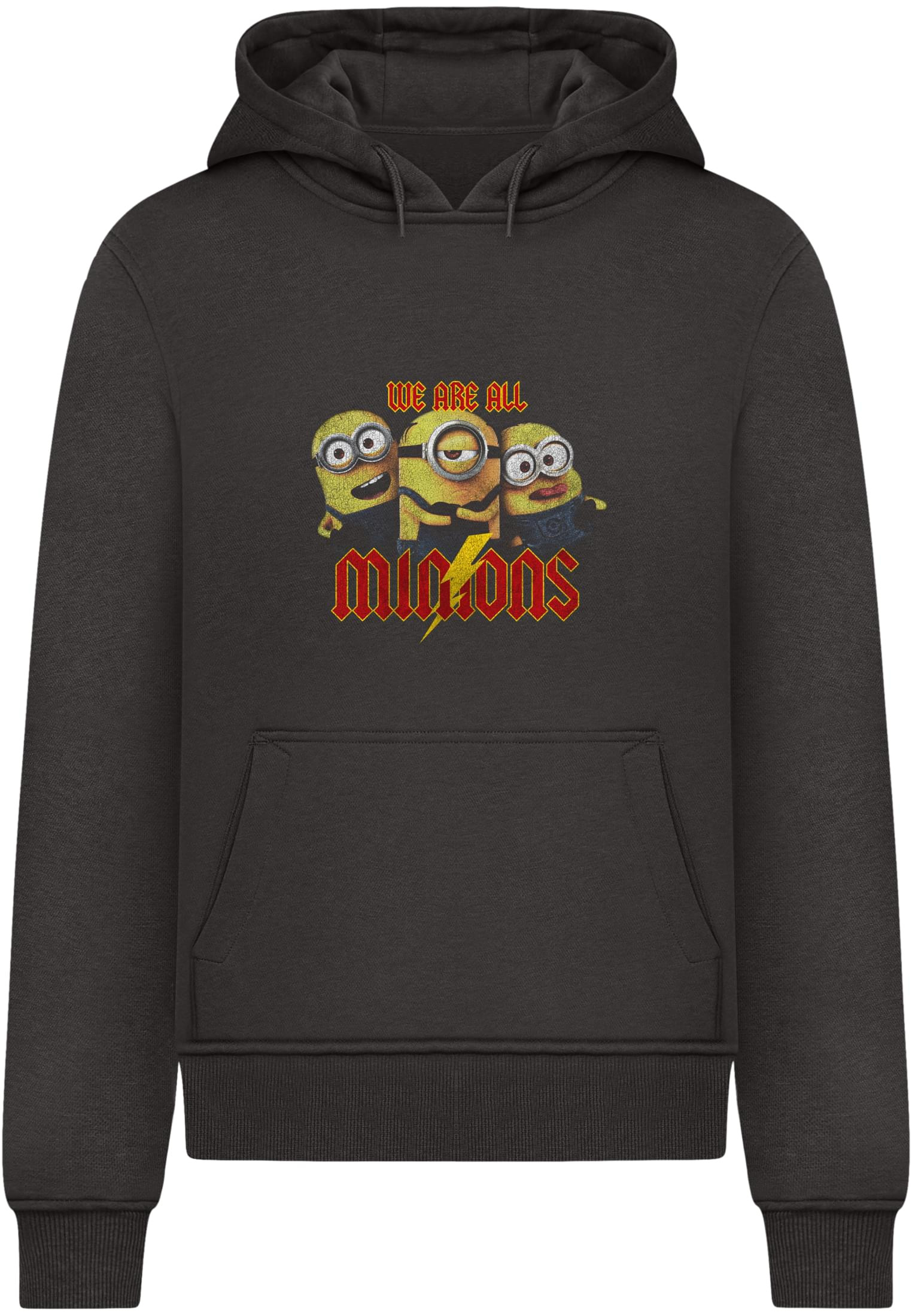 Minions We Are All Huvtröja herr i svart (L svart)