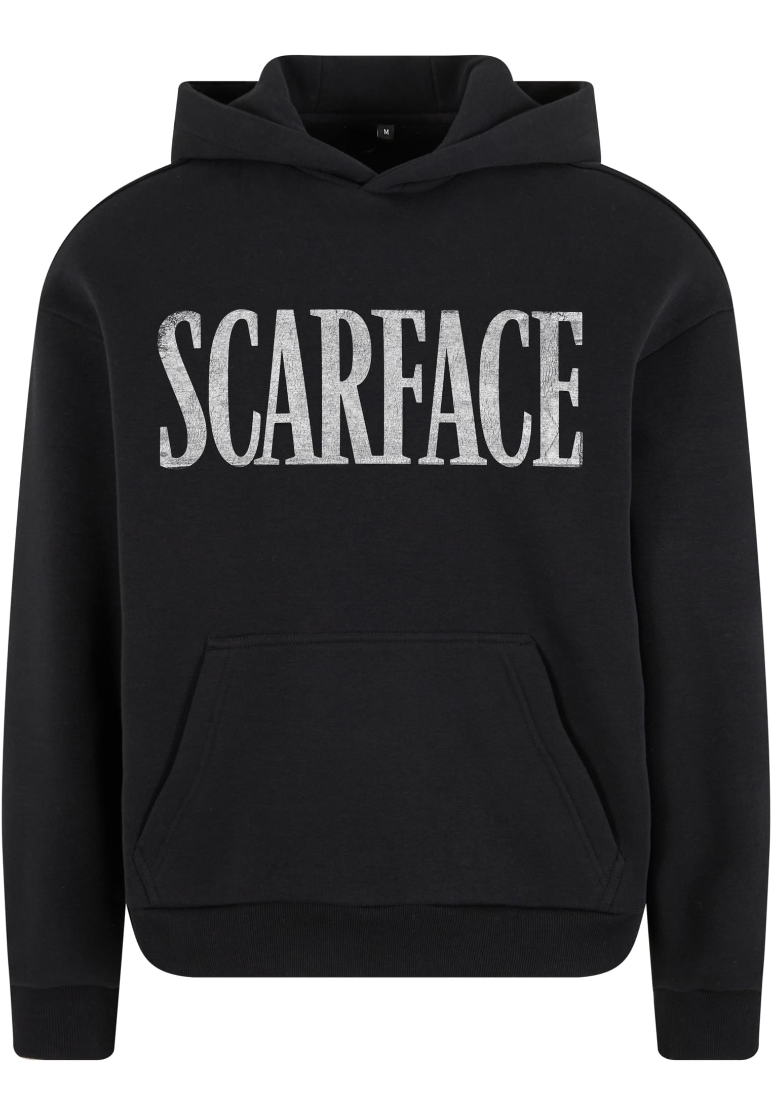 Scarface Logo Fluffy Huvtröja herr i svart (L svart)