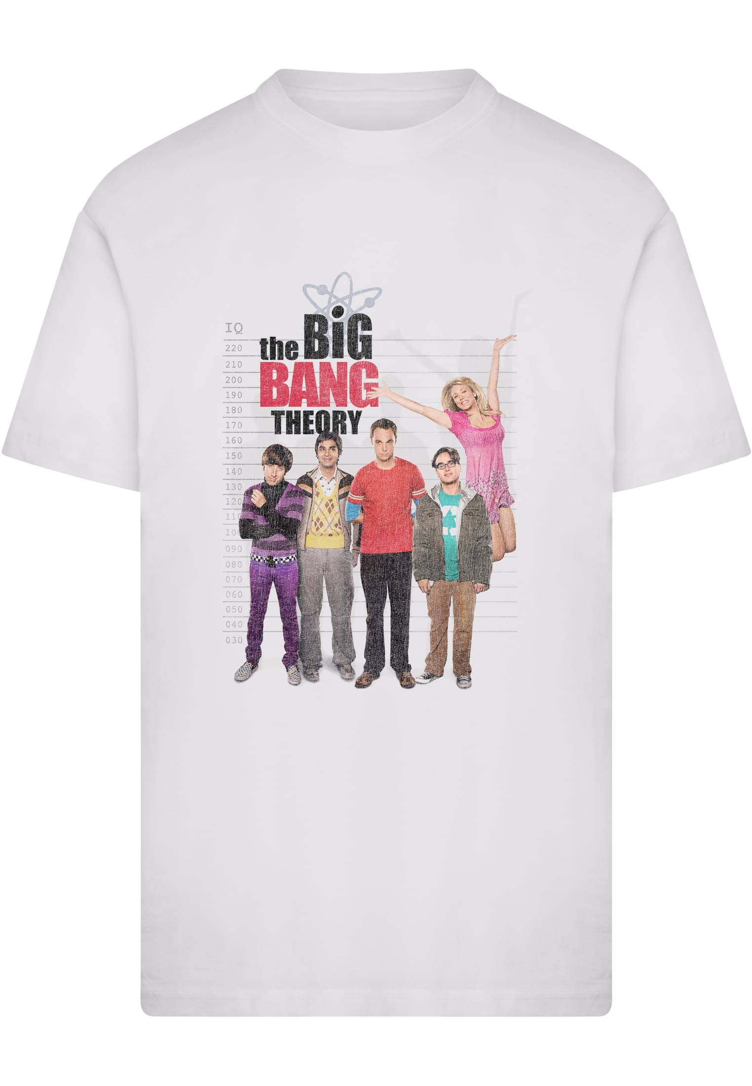 The Big Bang Theory Season T-shirt herr i vit (3XL vit)