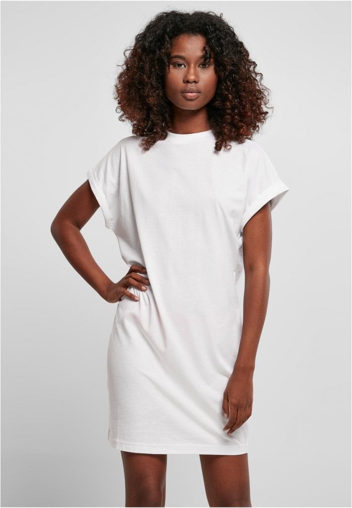 Ladies Rainbow Tee Dress (4XL white)