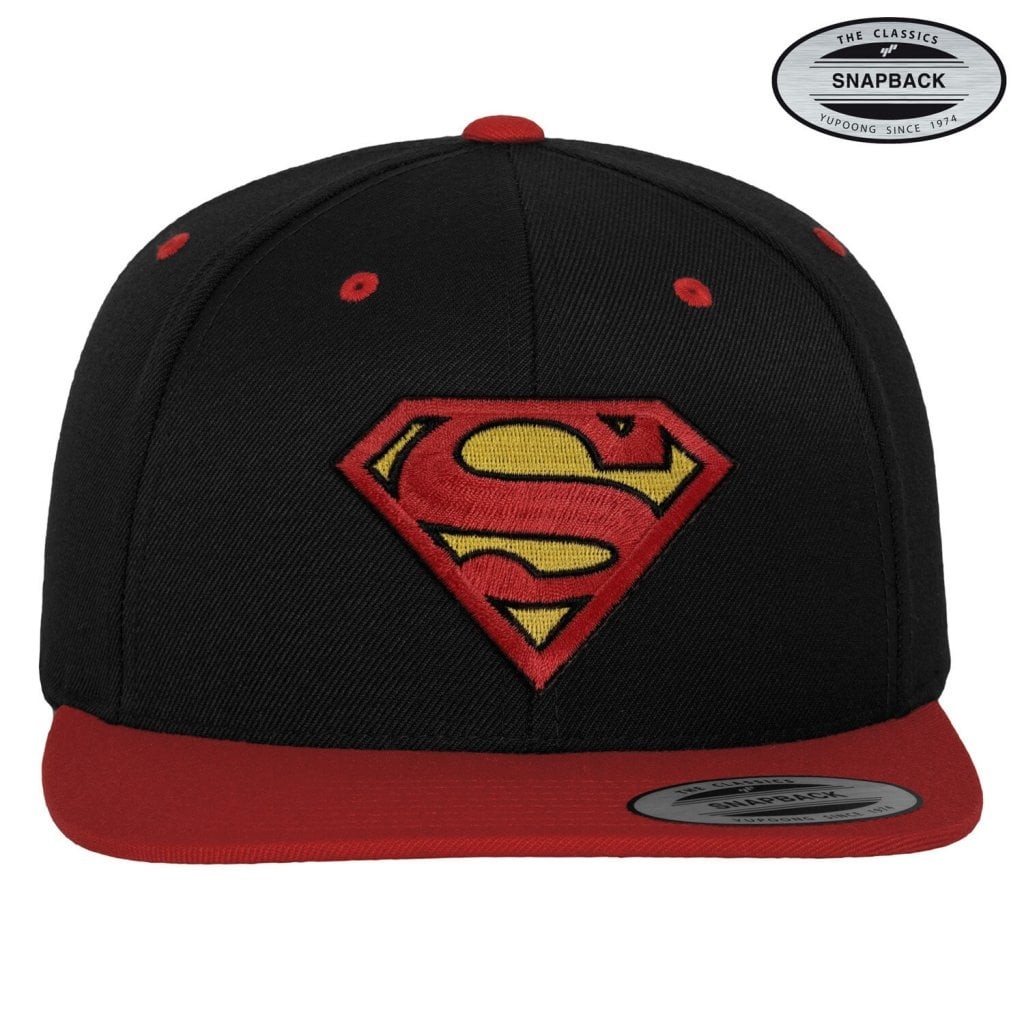 Superman Premium Snapback Cap (BlackRed)
