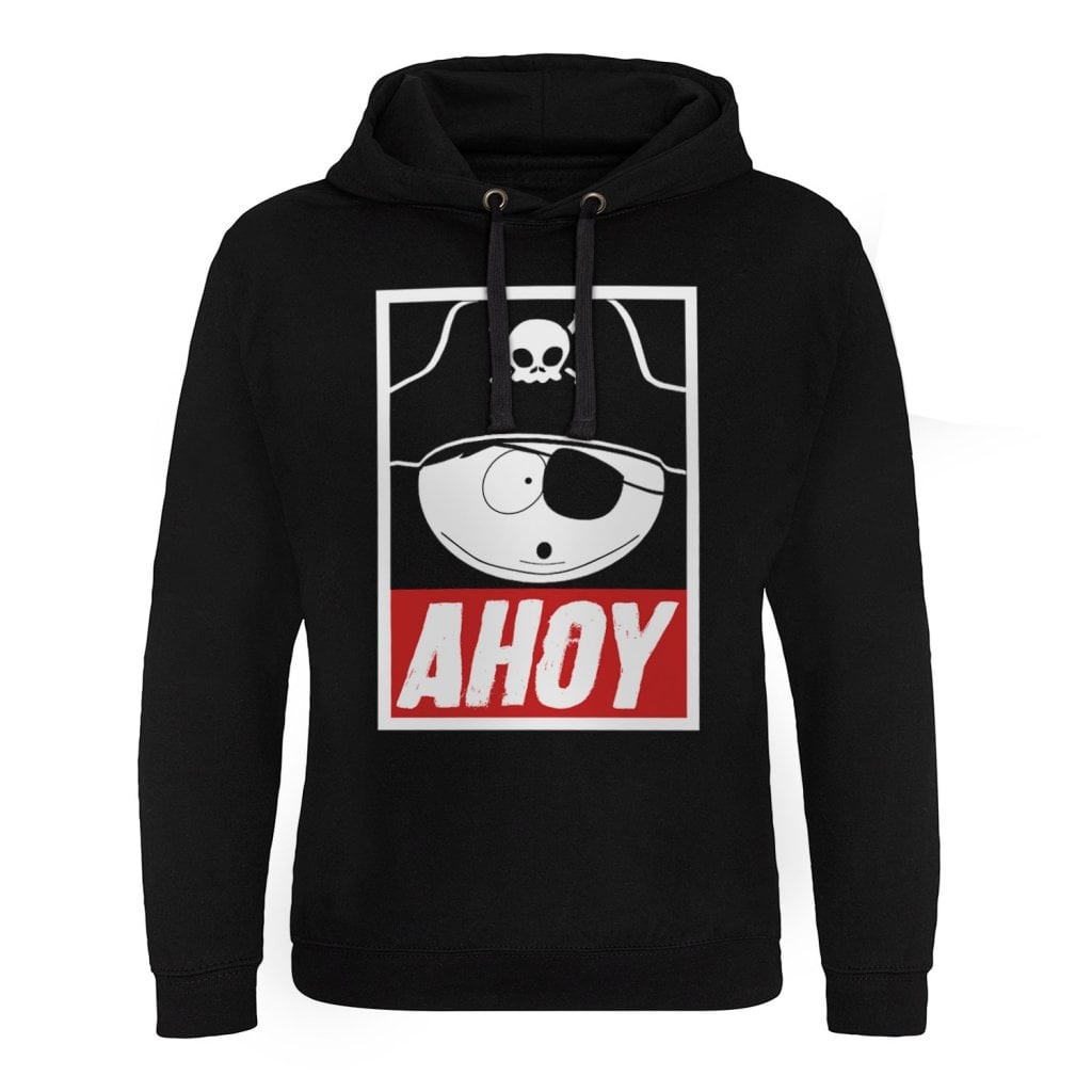Eric Cartman - Ahoy Epic Hoodie Herr (Black L)