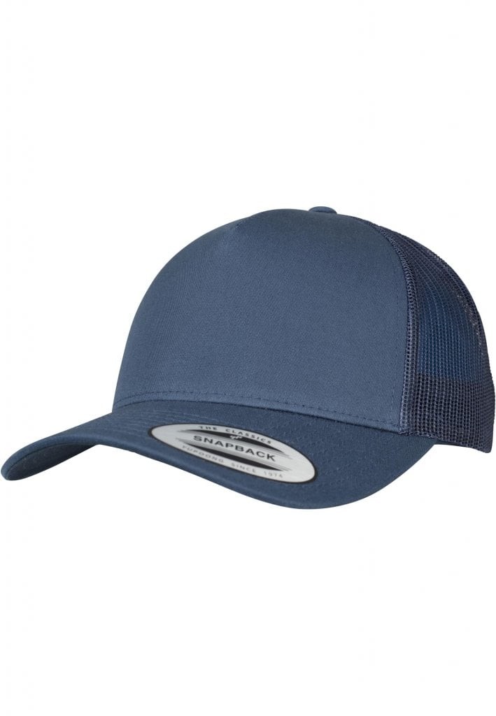 5-Panel Retro Trucker Cap (one size navy)