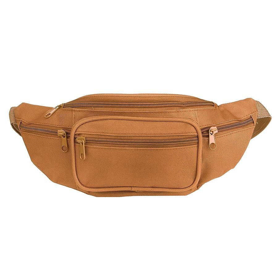 Fanny pack - 5 fickor (Brown)